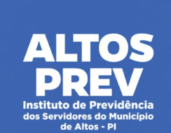 PROVA DE VIDA ANUAL DE 2025 PARA SERVIDORES APOSENTADOS E PENSIONISTAS DO FUNDO DE PREVIDENCIA DO MUNICIPIO DE ALTOS-PI