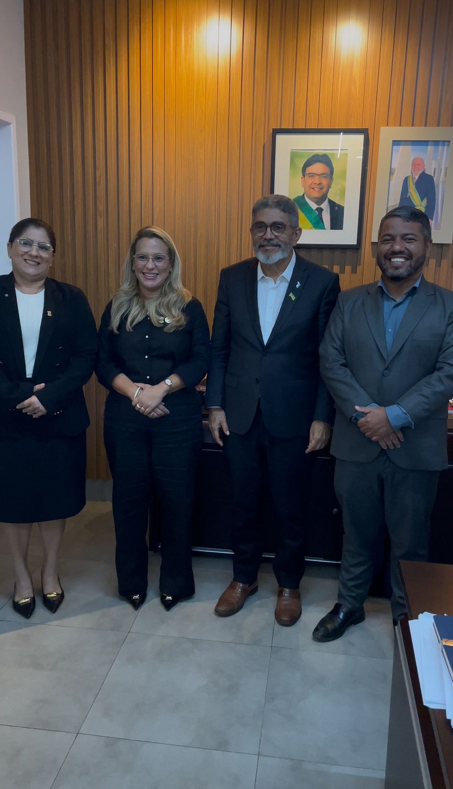 Vereadoras de Altos solicitam viatura lilás e Delegacia da Mulher em agenda na Secretaria de Segurança